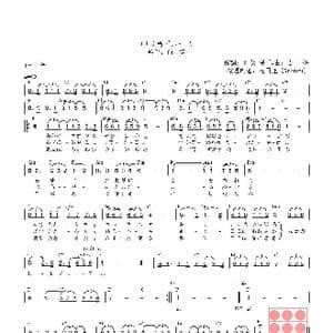 日 中の島ブルース_歌曲简谱_词曲:斉藤 保 吉田 佐