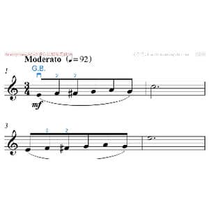 沃尔法特练习曲No.16_歌曲简谱_词曲: 沃尔法特