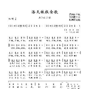 洛天依投食歌_歌曲简谱_词曲:无能洗厕所 松泽健