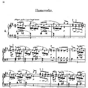 Akvareller Op.19 钢琴谱 尼尔斯 威廉 加德 Niels Wilhelm Gade