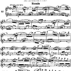 长笛曲谱 | 柯勒40首长笛提高练习曲OP.55 二重奏 NO.15 Kohler 柯勒