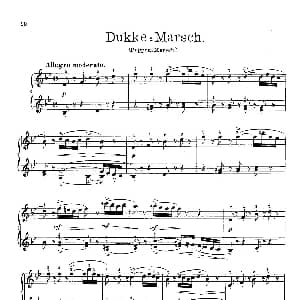 Six Humorous Bagatelles Op.11 钢琴谱 卡尔 奥古斯特 尼尔森