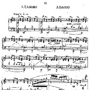 Ten Pieces from Cinderella Op.97 钢琴谱 谢尔盖 普罗科菲耶夫