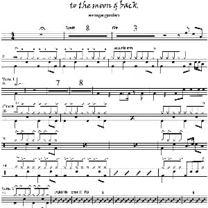 Savage Garden To the moon and back 爵士鼓谱