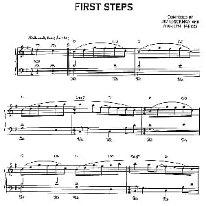 FIRST STEPS 钢琴谱 Jim Brickman 金布来克曼