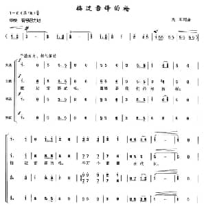 接过雷锋的枪_合唱歌谱_词曲:践耳 践耳