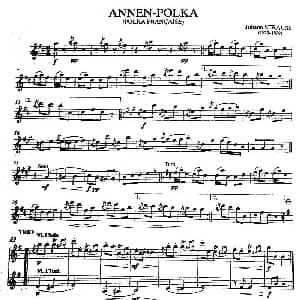 小提琴谱 | ANNEN POLKA