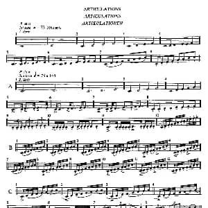 萨克斯谱 | 五线谱音阶练习 P3 7