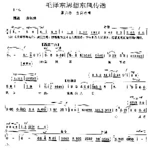 京剧谱 | 毛泽东思想东风传送 海港 方海珍唱段