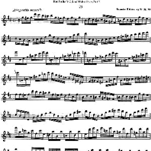 长笛曲谱 | 斯勒新老风格长笛练习重奏曲 第二部分 NO.25 Siegfried Thiele S. 斯勒