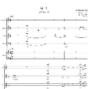 蜗牛混声四部合唱谱_歌曲简谱