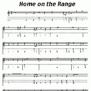 口琴谱 | Home on the Range 牧场的家 布鲁斯