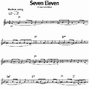蓝调音乐:Seven Eleven_外国歌谱