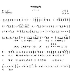 母亲的目光_歌曲简谱_词曲:马林海 乐汉宁
