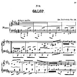 舞会 Le Bal Op.14 钢琴谱 安东 鲁宾斯坦