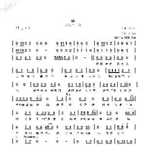 谁_歌曲简谱_词曲:张世东 蔡华垒