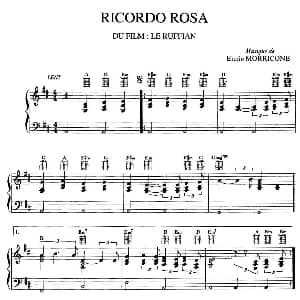 电影配乐大师莫瑞康最佳20首钢琴谱 钢琴谱 莫瑞康 Ennio Morricone