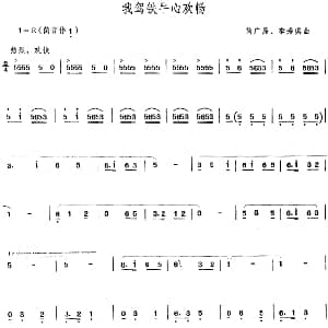 笛子谱 | 我驾铁牛心欢畅