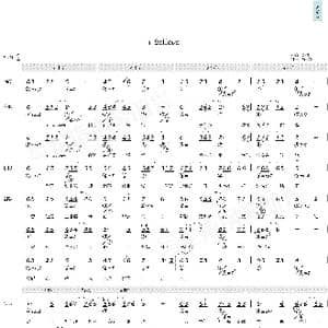 I believe_歌曲简谱_词曲:孙楠 Kim Hyun Sek