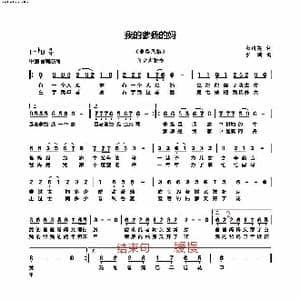 我的爹我的妈_歌谱投稿_词曲:白传英 罗鹏
