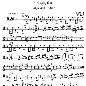 班卓琴与弦乐 大提琴 克鲁尔