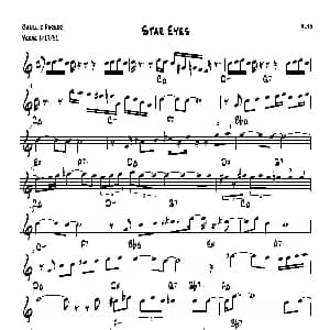 萨克斯谱 | Star Eyes