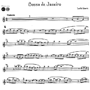 萨克斯谱 | Bossa de Janeiro