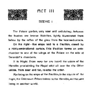 图兰朵公主 三幕五场歌剧_外国歌谱_词曲: 普契尼