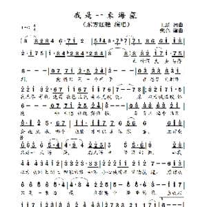 我是一束海藻_歌曲简谱_词曲:王磊 王磊