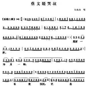 粤曲 蔡文姬哭坟 红线女