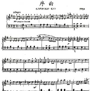 歌剧 威廉 退尔 序曲 钢琴谱 罗西尼