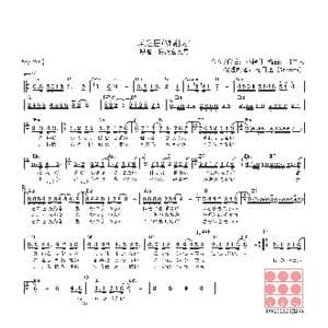 日 夢芝居_歌曲简谱_词曲:小椋佳 小椋佳