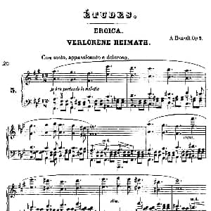 Douze Etudes de Salon Op.5 钢琴谱 阿道夫 冯 亨赛尔特