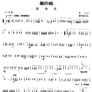 柳琴考级曲目四级 新春乐 茅沅