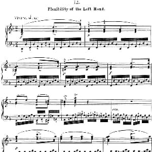 50首车尔尼Op.740钢琴手指灵巧技术练习曲 钢琴谱 车尔尼