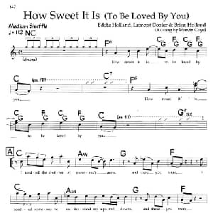 How Sweet It Is_外国歌谱