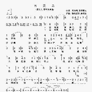 百灵鸟_歌谱投稿_词曲:买力凯 斯坎德尔