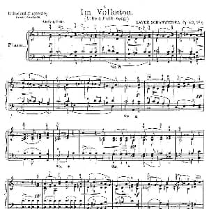 Album f the Young Op 62 钢琴谱 泽维尔 沙温卡