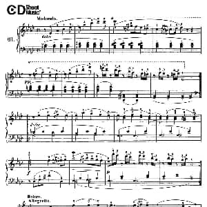 One Hundred and Ten Easy and Progressive Exercises Op.453 钢琴谱 车尔尼