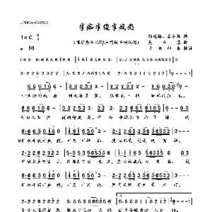 半痴半傻半疯癫_歌曲简谱_词曲:孙建国 聂小慧 聂小慧