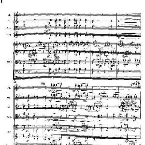 拉赫玛尼诺夫第三钢琴协奏曲总谱完整版 P101—120 谢尔盖 瓦西里耶维奇 拉赫玛尼诺夫