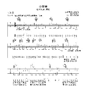 小苹果 吉他谱 赵兴华