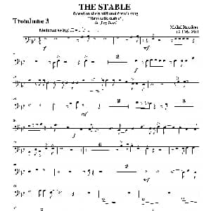 THE STABLE 第三长号分谱