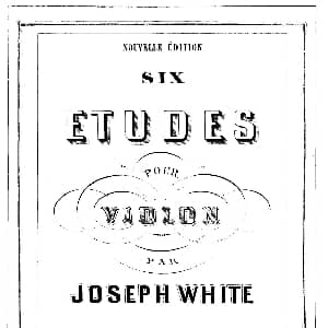 小提琴谱 | 6首高级小提琴练习曲 Op.13 1 怀特