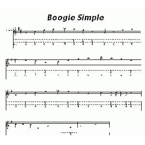 口琴谱 | Boogie Simple 布鲁斯