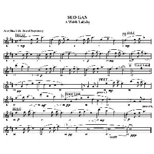 萨克斯谱 | SUO GAN 五重奏