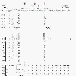 松江春_歌曲简谱_词曲: 陈立新