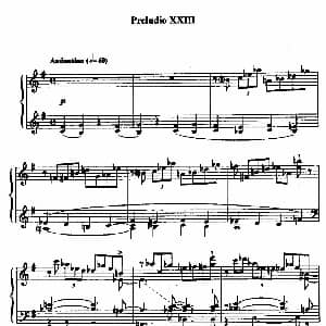 24 Preludes and Fugues Op.82 钢琴谱 尼古拉 凯帕斯汀