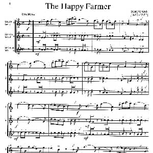 萨克斯谱 | The Happy Farmers 三重奏