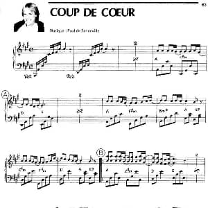 COUP DE COEUR 钢琴谱